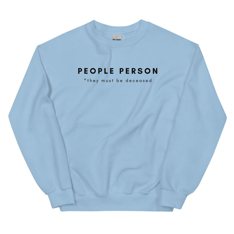People Person Sweatshirt