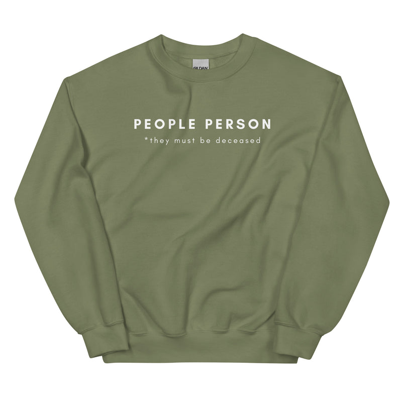 People Person Unisex Sweatshirt