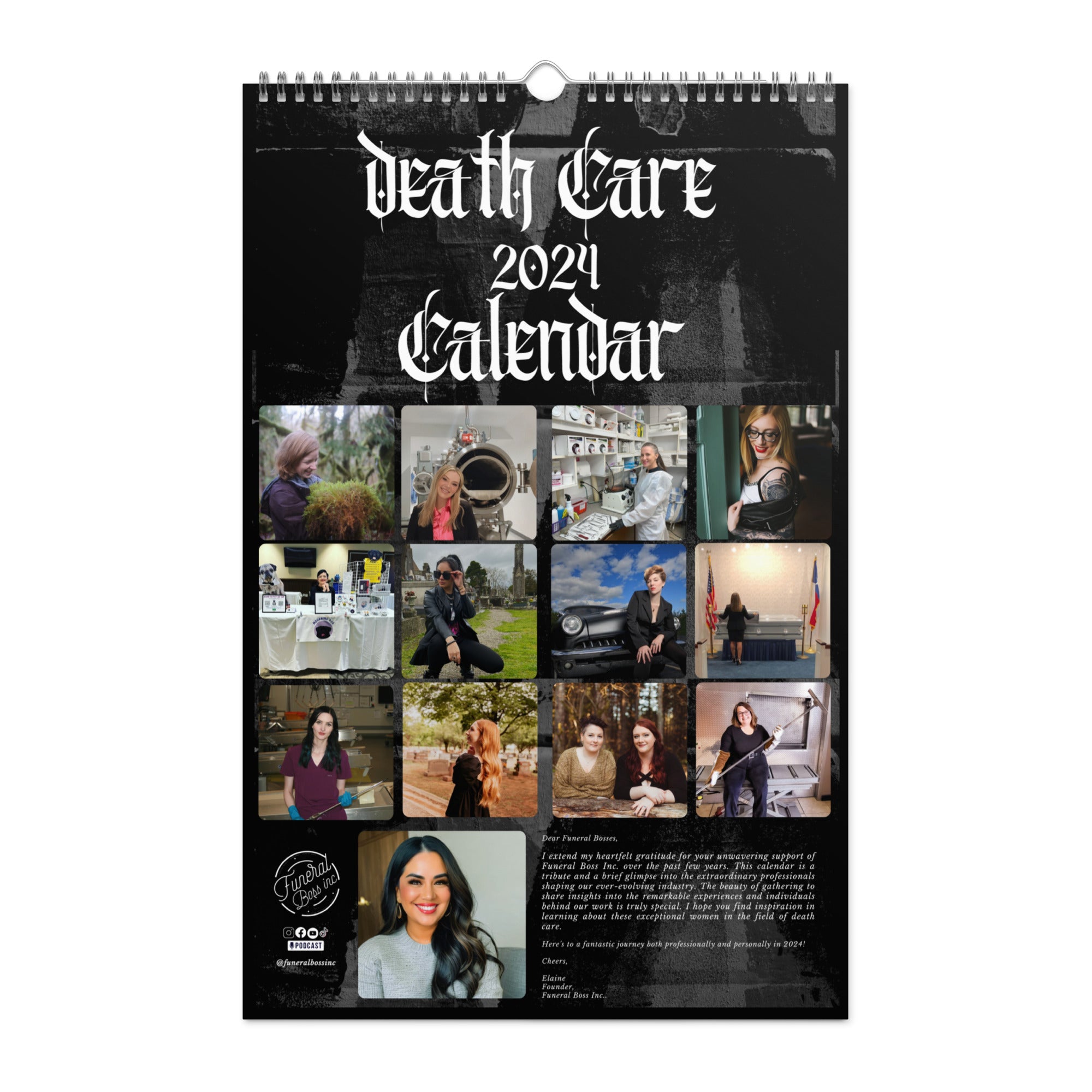 Funeralbossinc   Wall Calendar  2024  White 11x17 Front 65ac732a9f7d5 2400x 