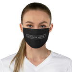 Im with the Morgue Fabric Face Mask