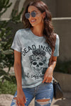 X- FBB Skull Graphic Short Sleeve T-Shirt