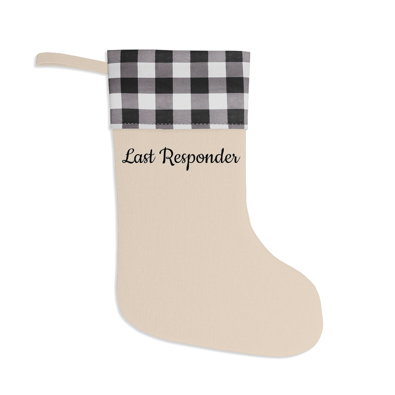 Last Responder Christmas Stocking