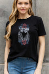 Till Death Skeleton Graphic Cotton Tee