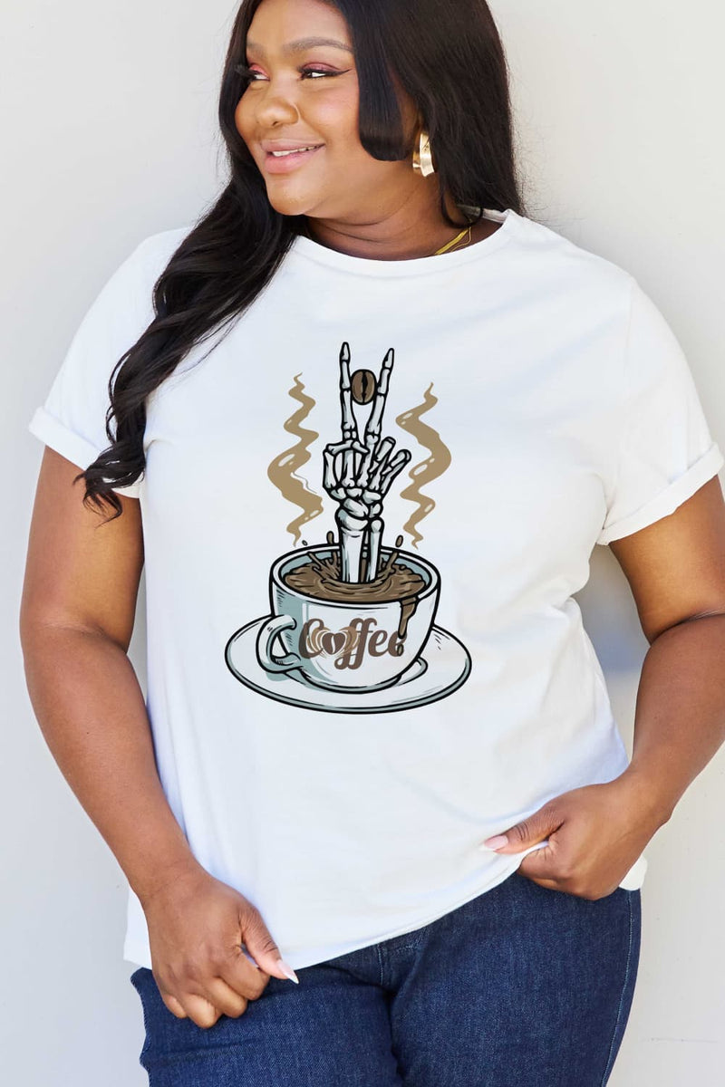COFFEE Graphic Cotton Tee