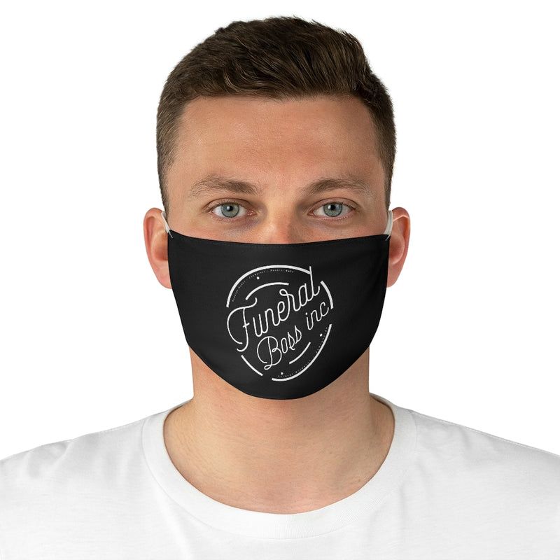 Funeral Boss Inc. Logo Fabric Face Mask