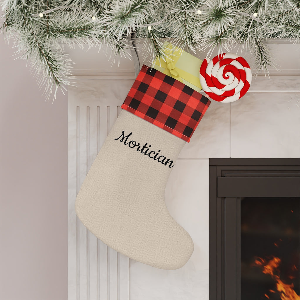 Mortician Christmas Stocking