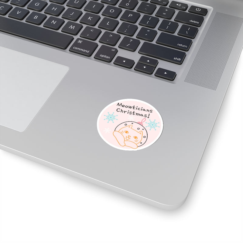 Meowticians Christmas Stickers