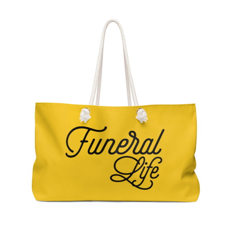 Funeral Life Weekender Bag