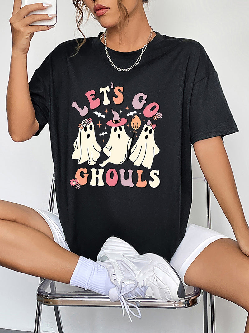 LET'S GO GHOULS Graphic T-Shirt