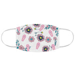 Coffins & Flowers Fabric Face Mask