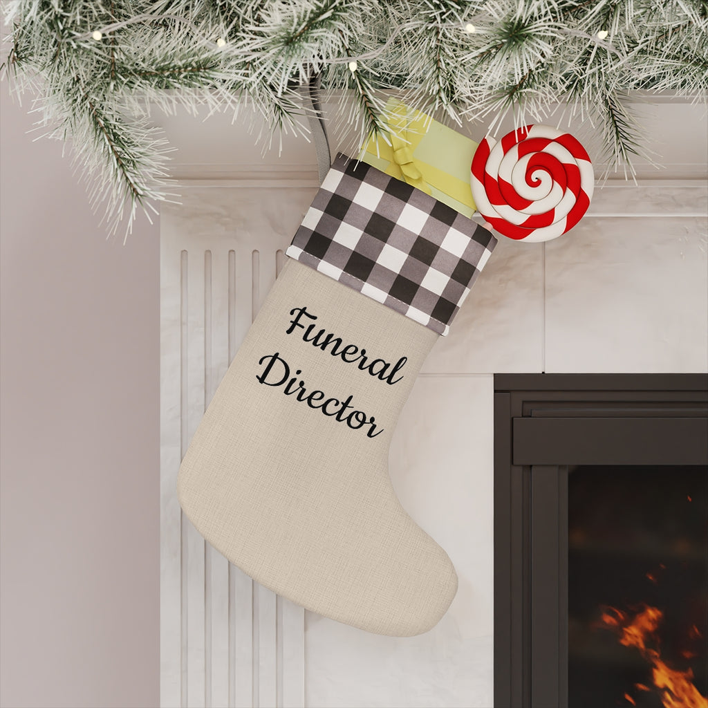 Funeral Director Christmas Stocking