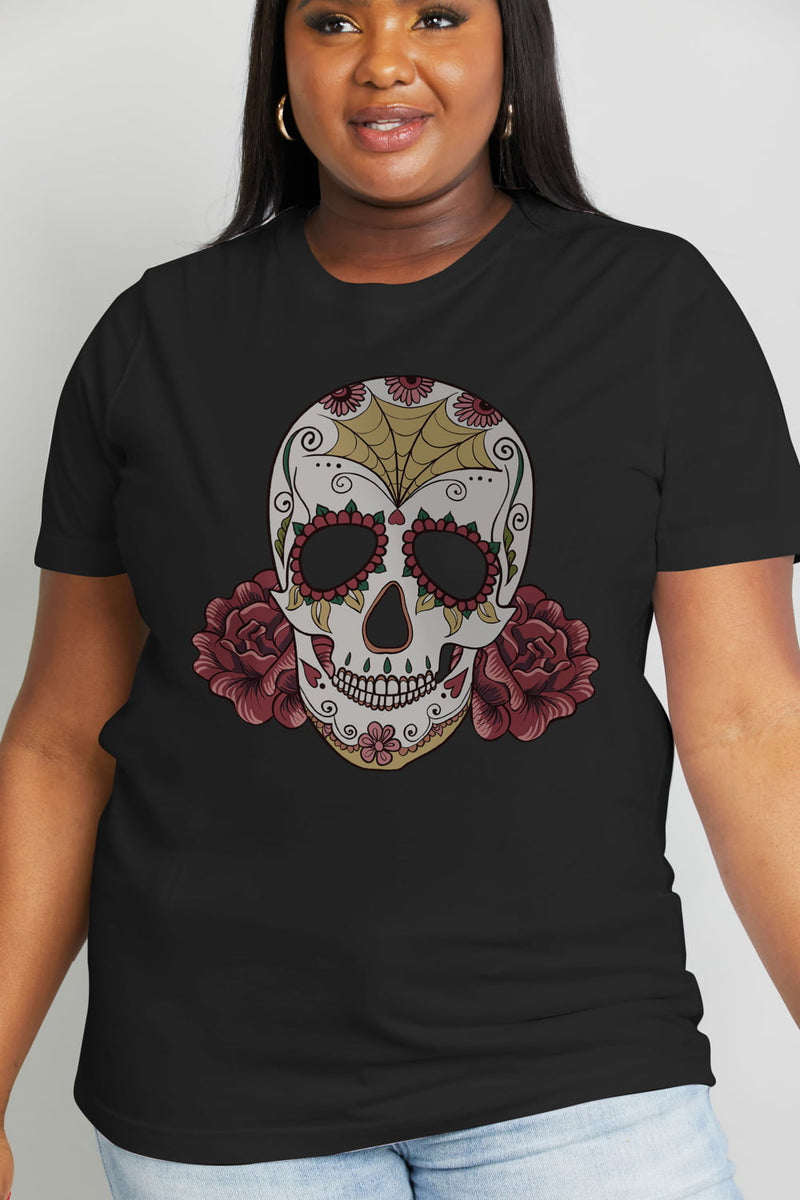 X- FBB Skull Graphic Cotton Tee