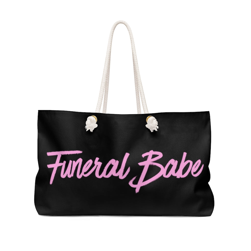 Funeral Babe Weekender Bag