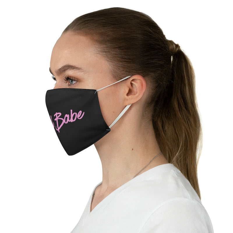 Funeral Babe Fabric Face Mask