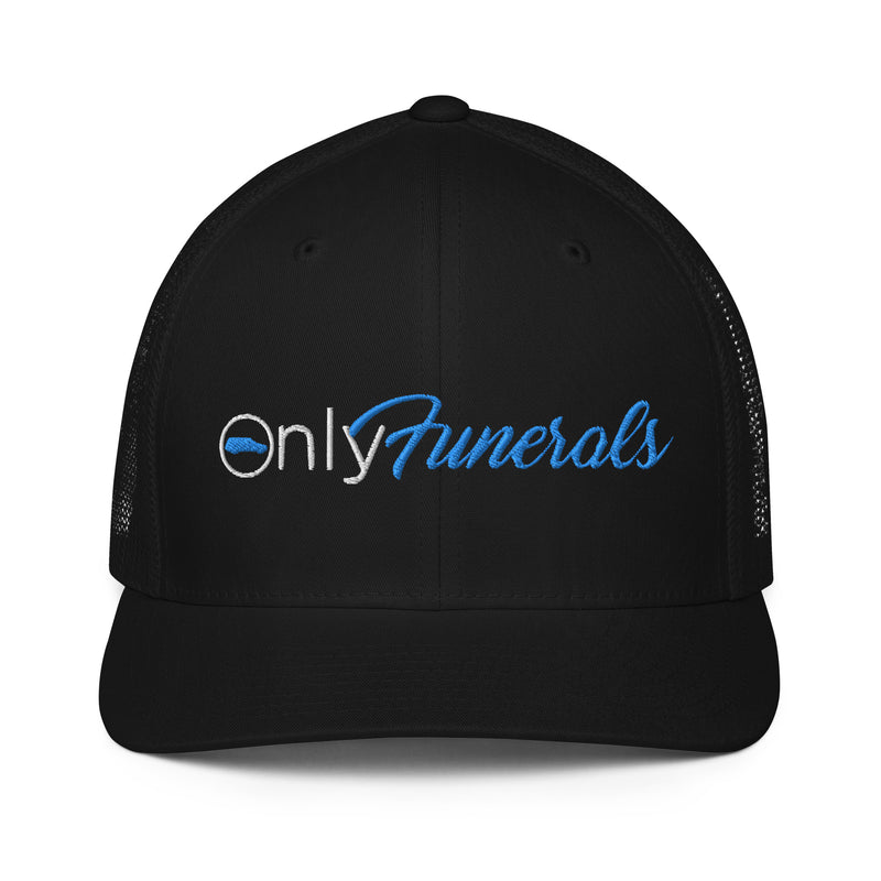 Only Funerals Closed-back trucker cap