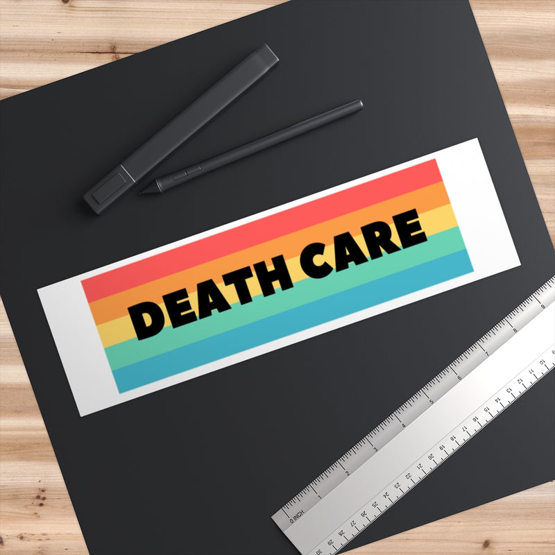 Death Care Pride Bumper Sticker