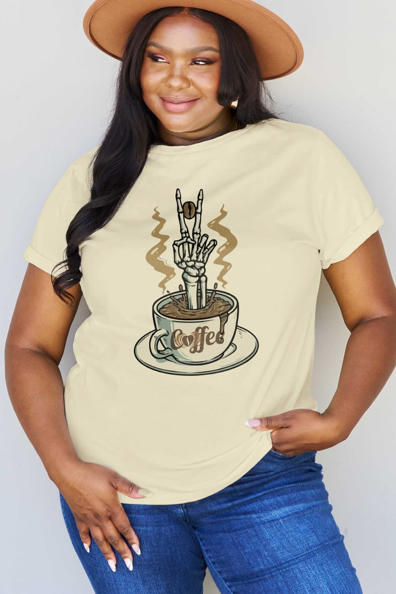 COFFEE Graphic Cotton Tee