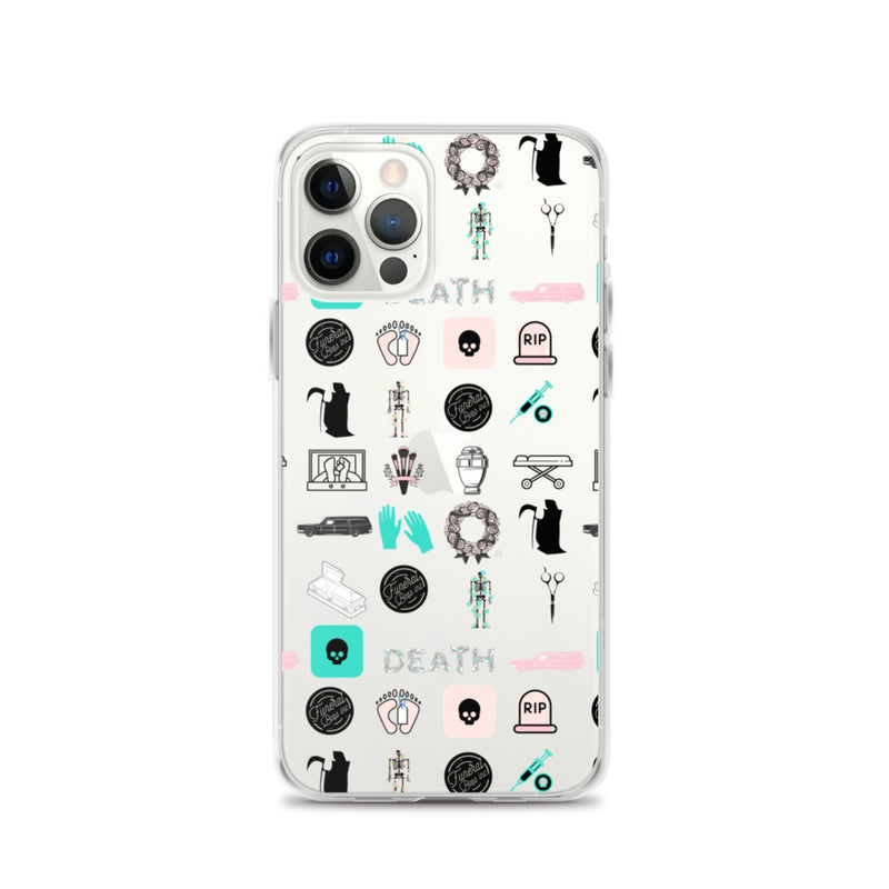 23 Death Icons iPhone Case