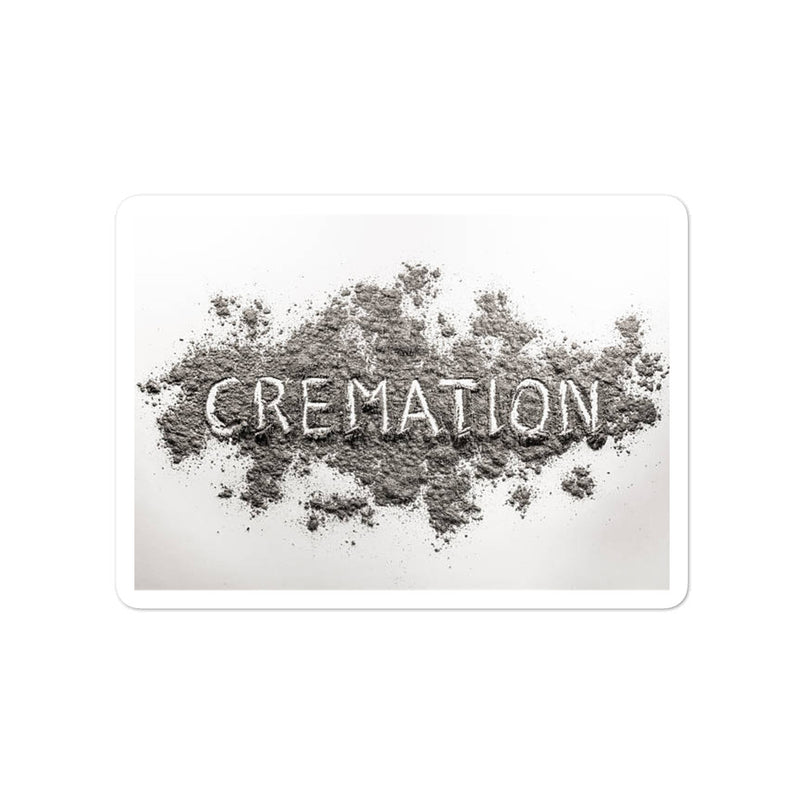 Cremation stickers