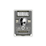Burial Tournament Bubble-free stickers