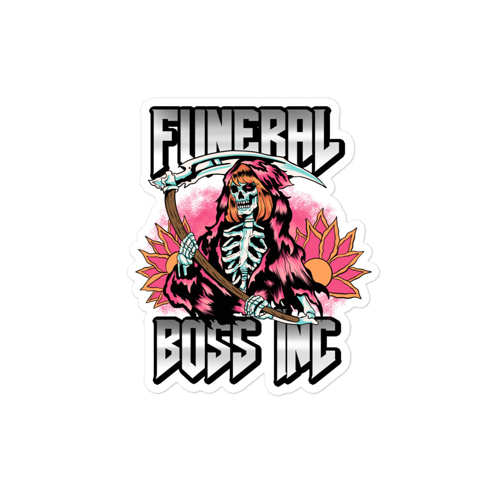 Funeral Boss Inc. Grim sticker