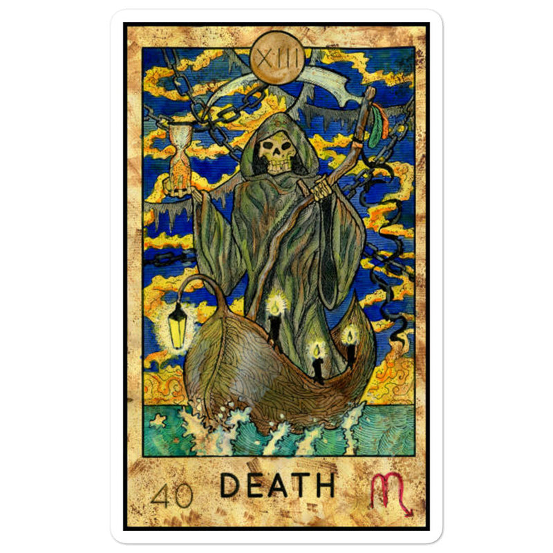 Death Card stickers