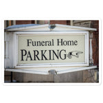 Funeral Home Parking stickers