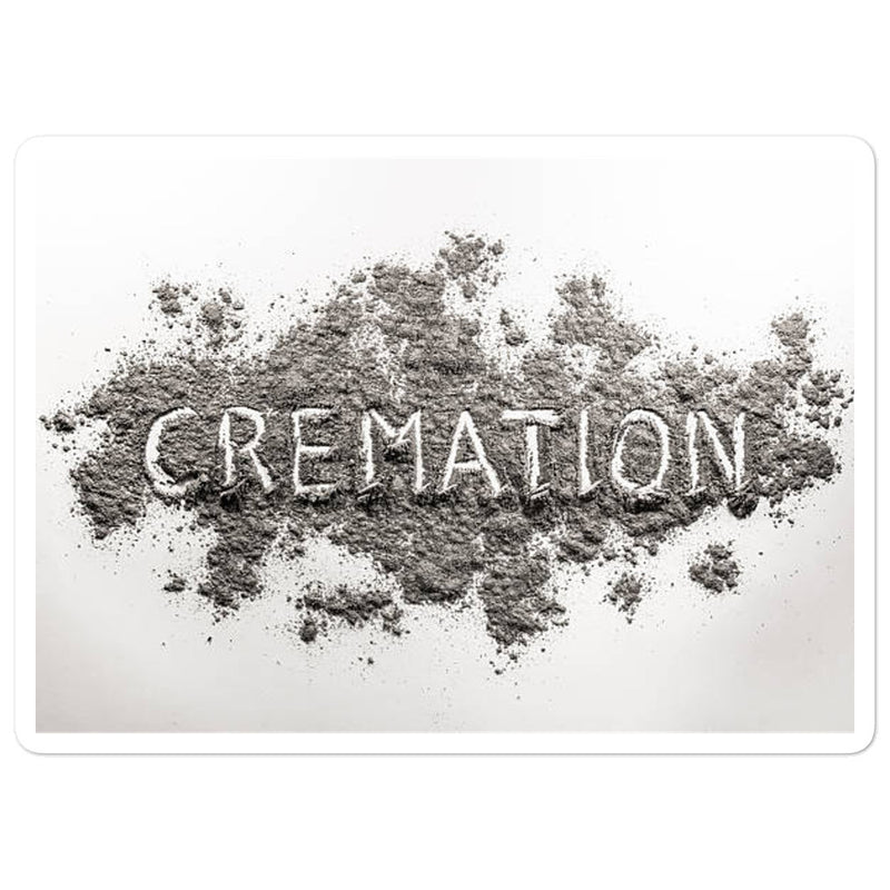 Cremation stickers