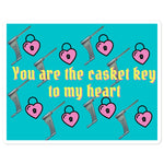 Casket Key stickers