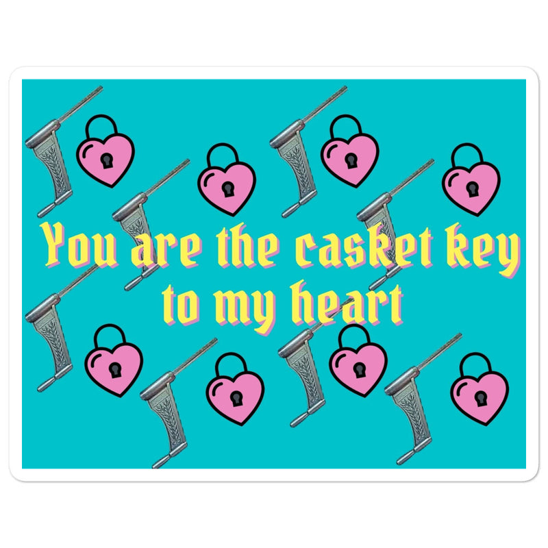 Casket Key stickers