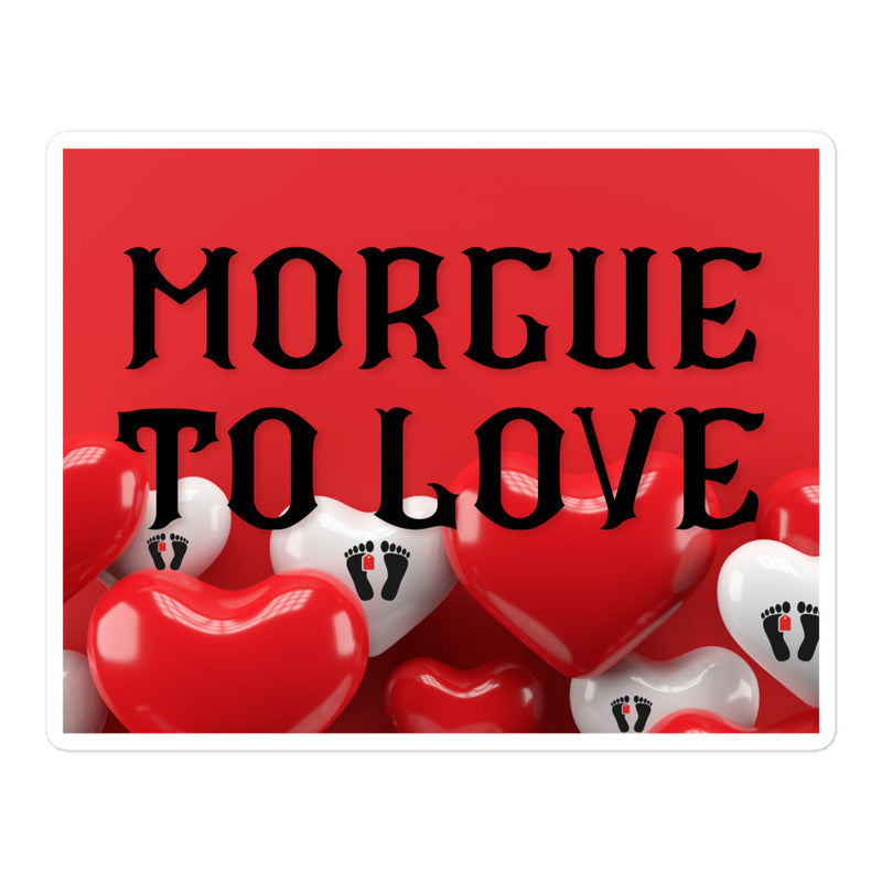 Morgue to Love stickers