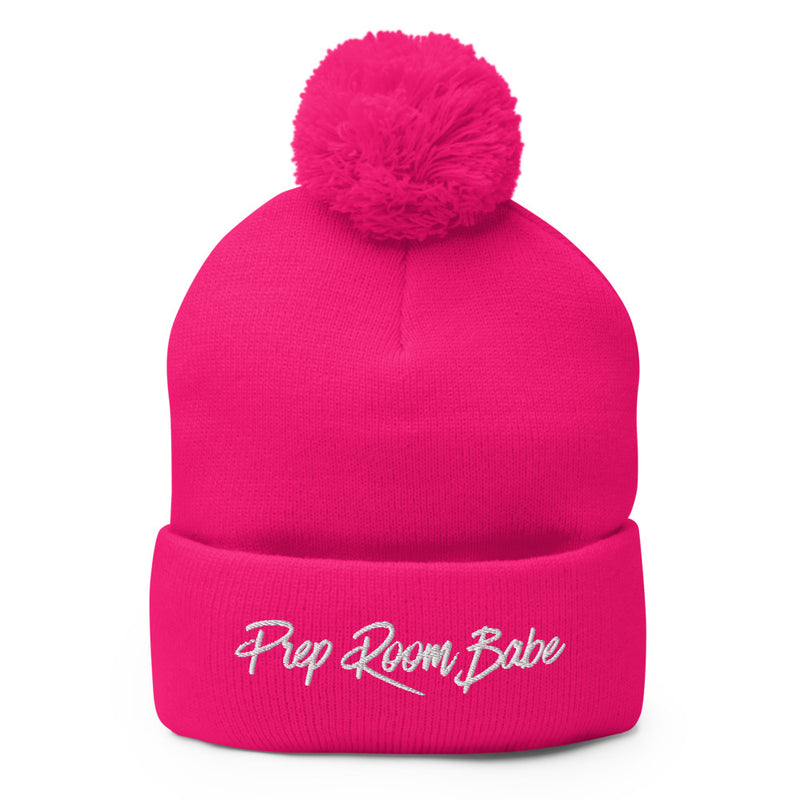 Prep Room Babe Pom-Pom Beanie
