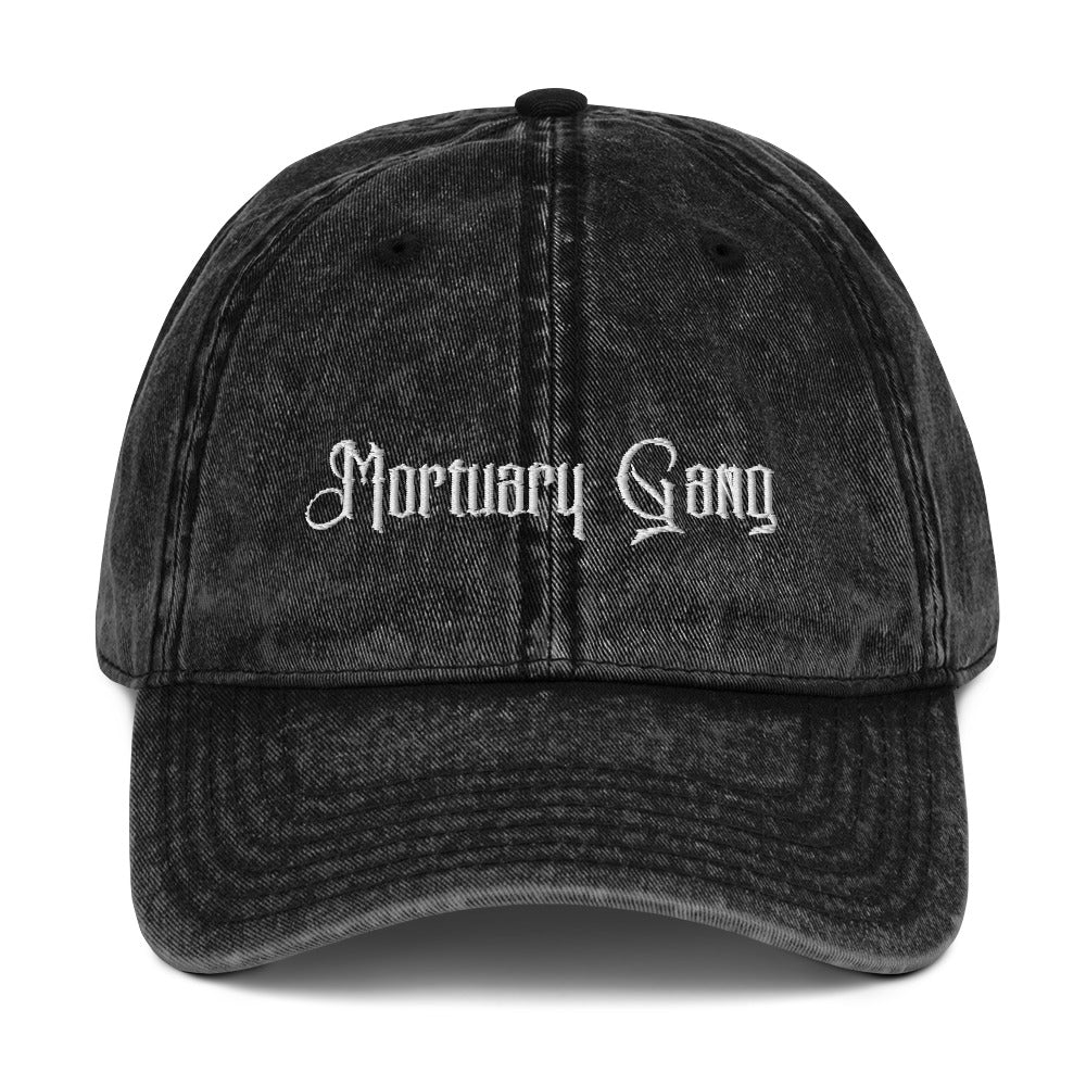 Mortuary Gang Vintage Cotton Twill Cap