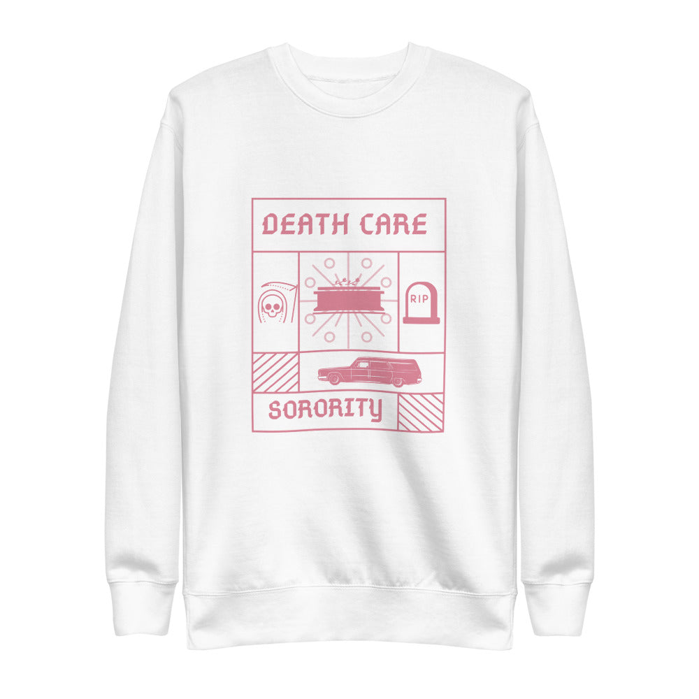 Death Care Sorority Unisex Fleece Pullover