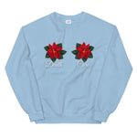 Death Care Poinsettias Ugly Sweater