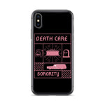 Death Care Sorority iPhone Case