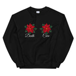 Death Care Poinsettias Ugly Sweater