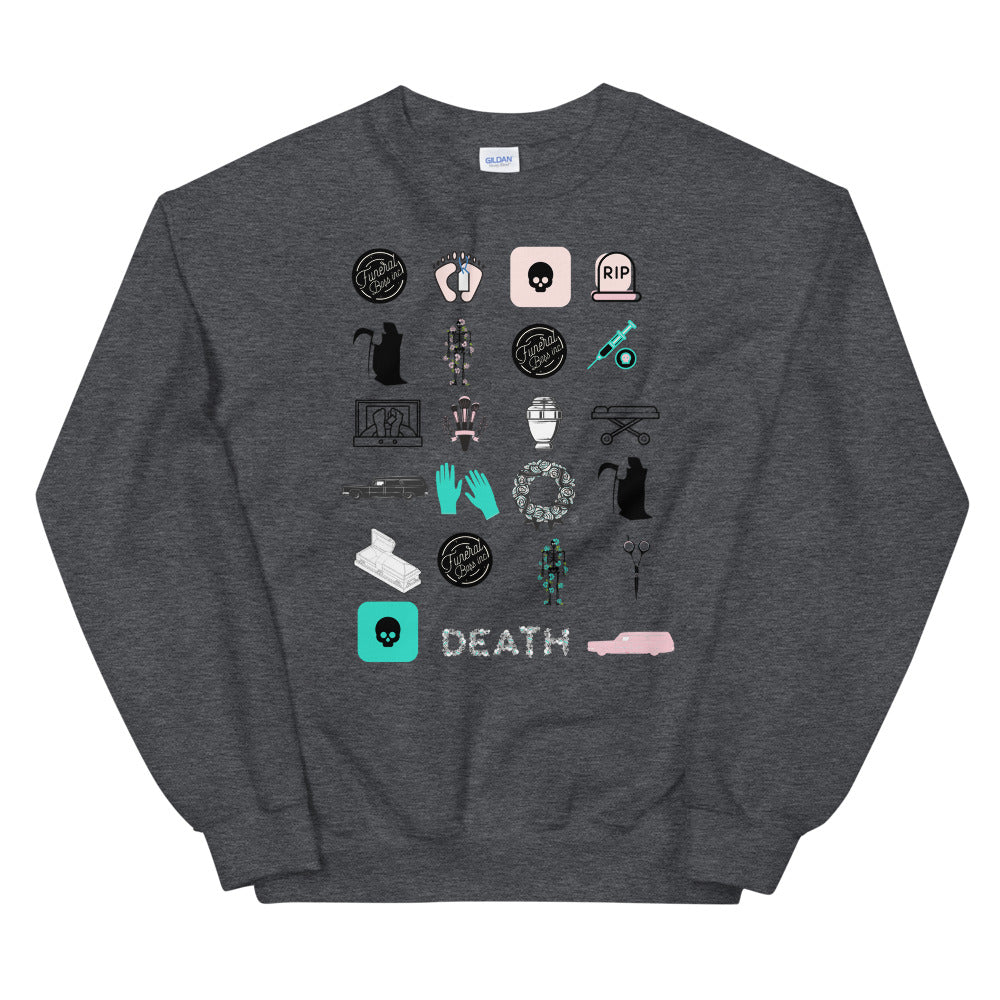 23 Death Icons Unisex Sweatshirt