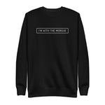 Im with the Morgue Unisex Fleece Pullover