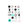 23 Death Icons Bubble-free stickers