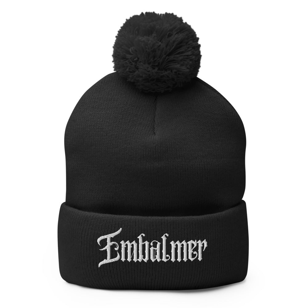 Embalmer Pom-Pom Beanie