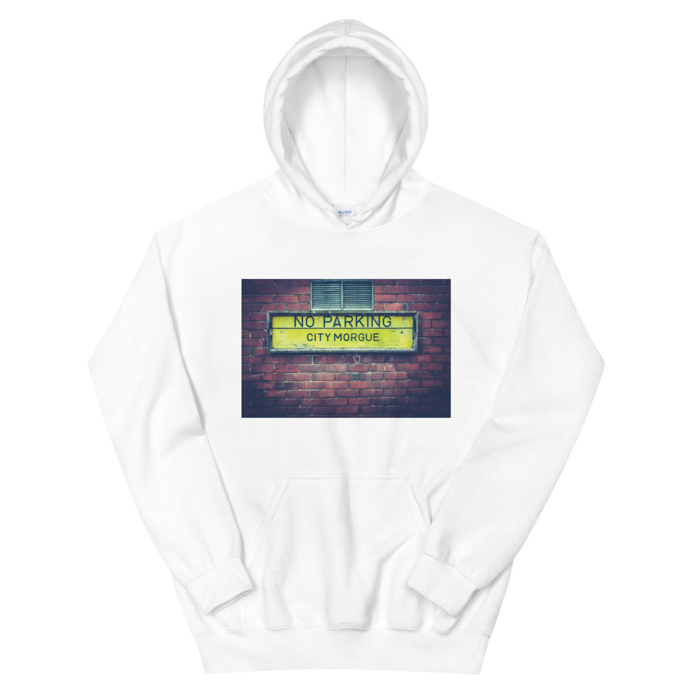 Morgue Parking Unisex Hoodie