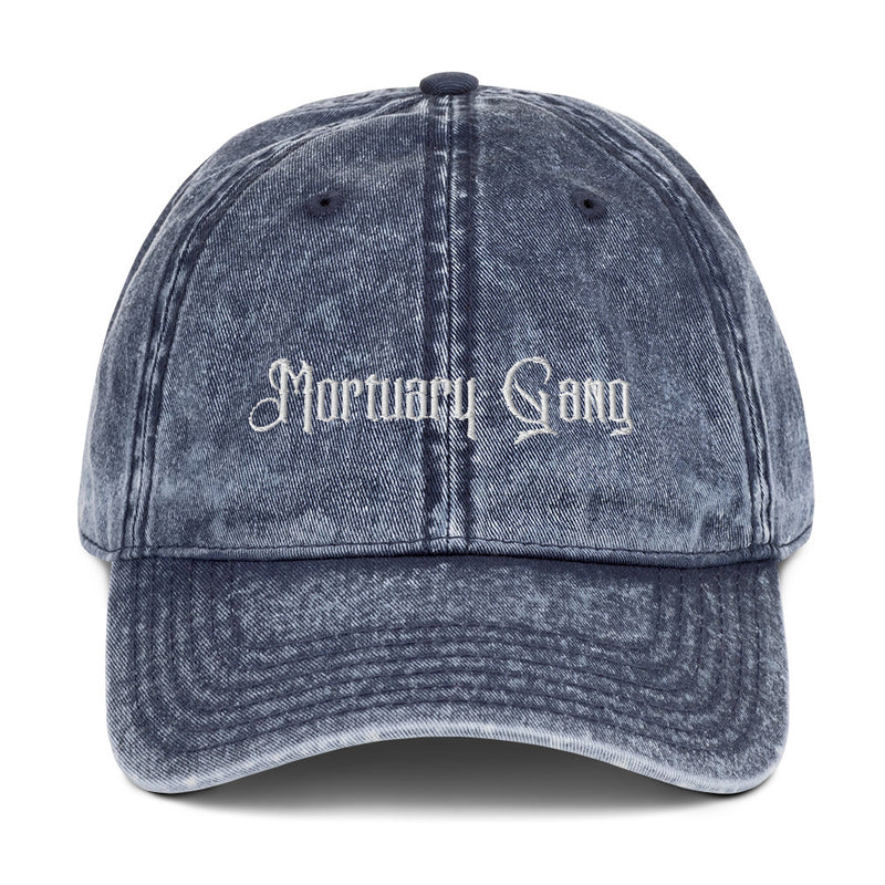 Mortuary Gang Vintage Cotton Twill Cap