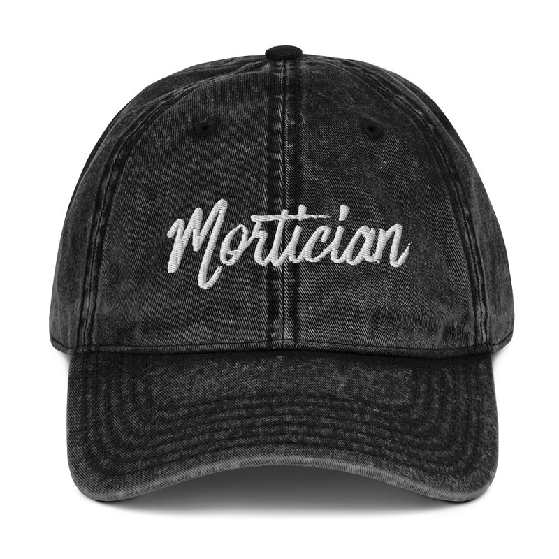 Mortician Vintage Cotton Twill Cap