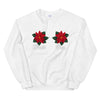 Death Care Poinsettias Ugly Sweater