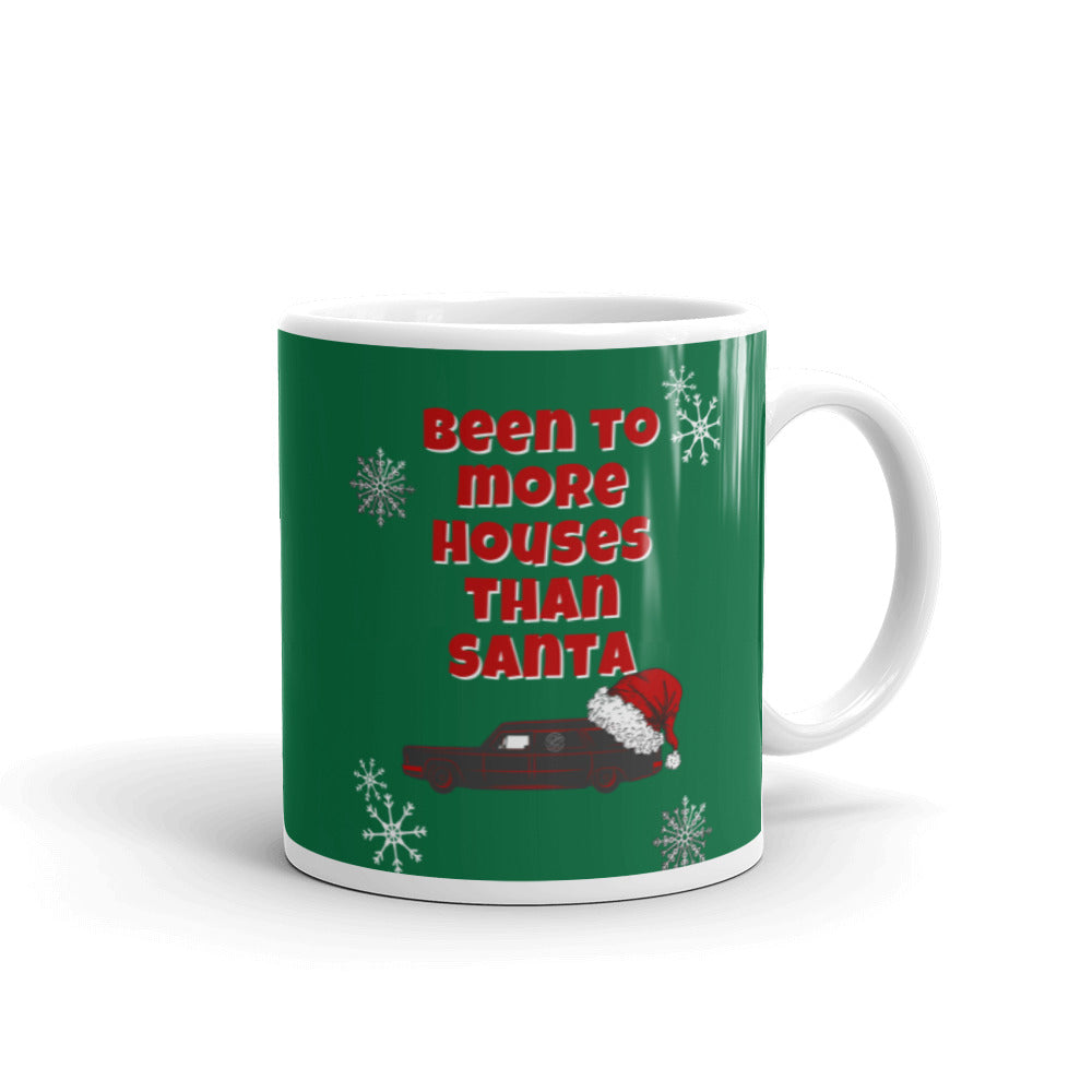 Hearse vs Santa Mug