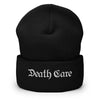 Death Care Cuffed Beanie