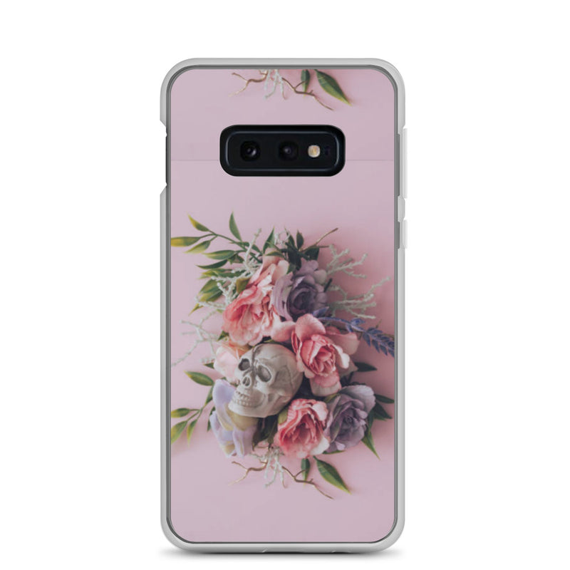 Floral skull Samsung Case