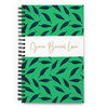 Green Burial Lover Spiral notebook