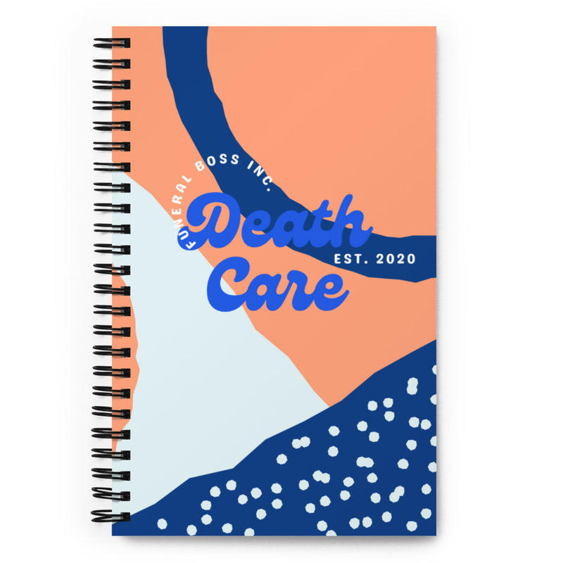 Death Care Spiral notebook